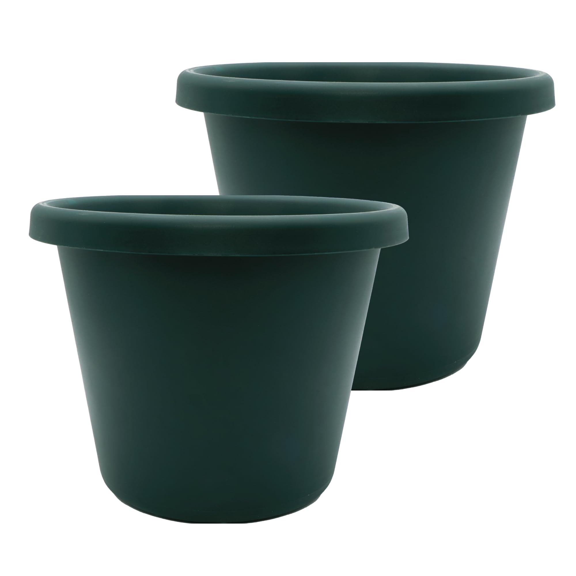 Amazon.com : The HC Companies Classic Round Plastic Plant Pot w